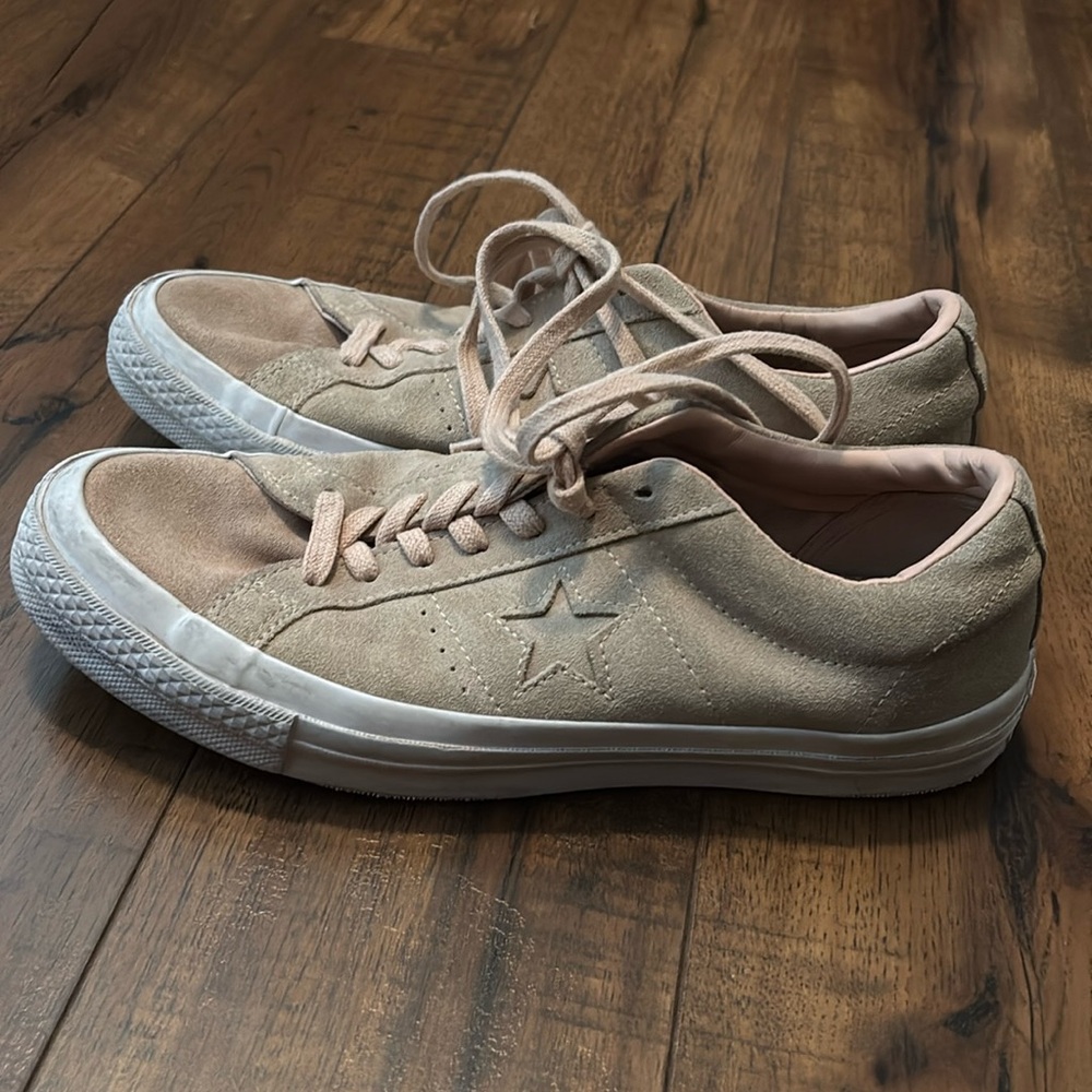 Converse One Star Pink Suede Low Casual Sneakers Shoes 161315c Size W 10